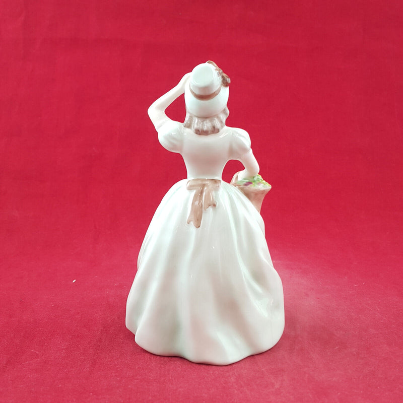 Coalport Figurine Pamela - Chipped & Cracked