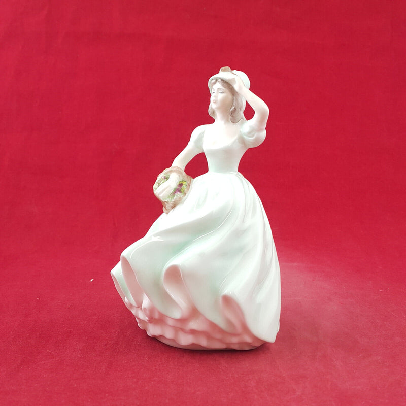 Coalport Figurine Pamela - Chipped & Cracked