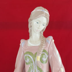 Lozania 1852 Lladro Large Figurine on a Plinth (with CoA) - 6012 L/N