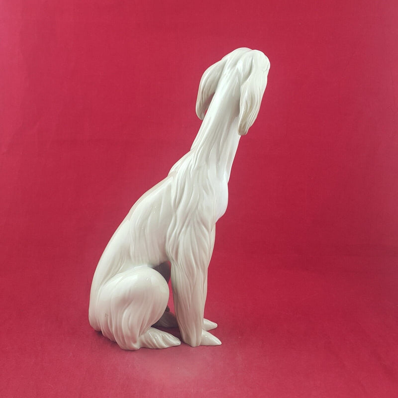 Lladro Nao Figurine 1069 Grey Afghan Hound - 9006 L/N