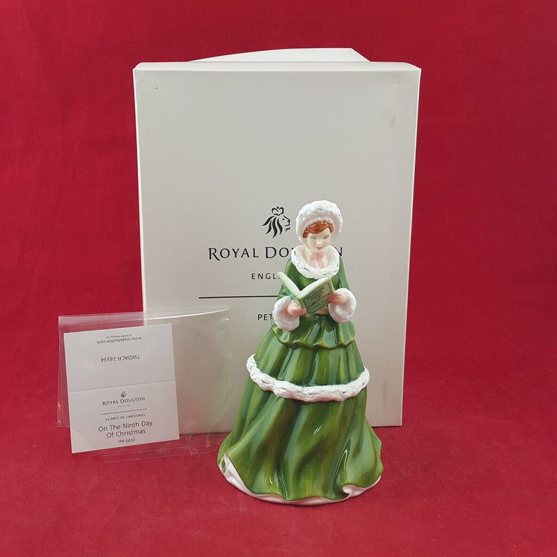 Royal Doulton Figurine HN5410 9th Day of Christmas Boxed - 8481 RD