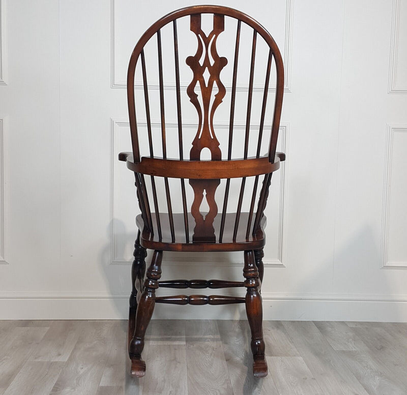 Antique Windsor Rocking Chair - F277