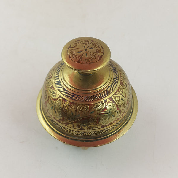 Antique Solid Brass Claw Bell - TF 198