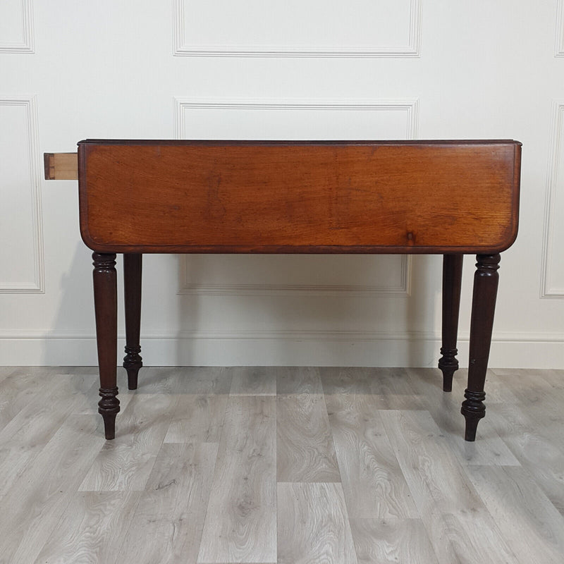 Victorian Mahogany Pembroke Table Fitted With A Drawer - F195