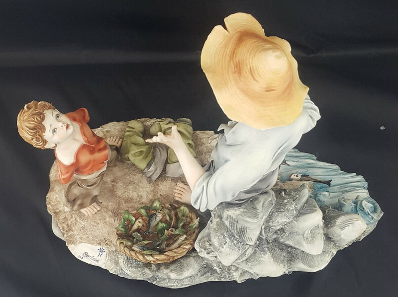 Capodimonte Figurine The One That Got Away with CoA - Damaged