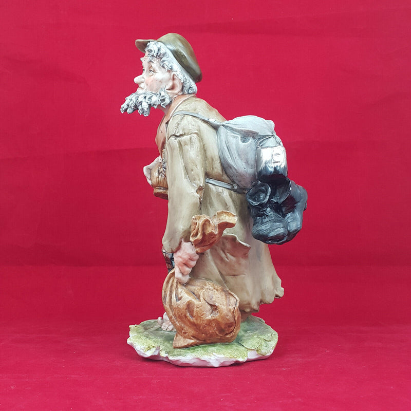 Capodimonte Figurine The War Veteran by Tyche Bruno (small chip)