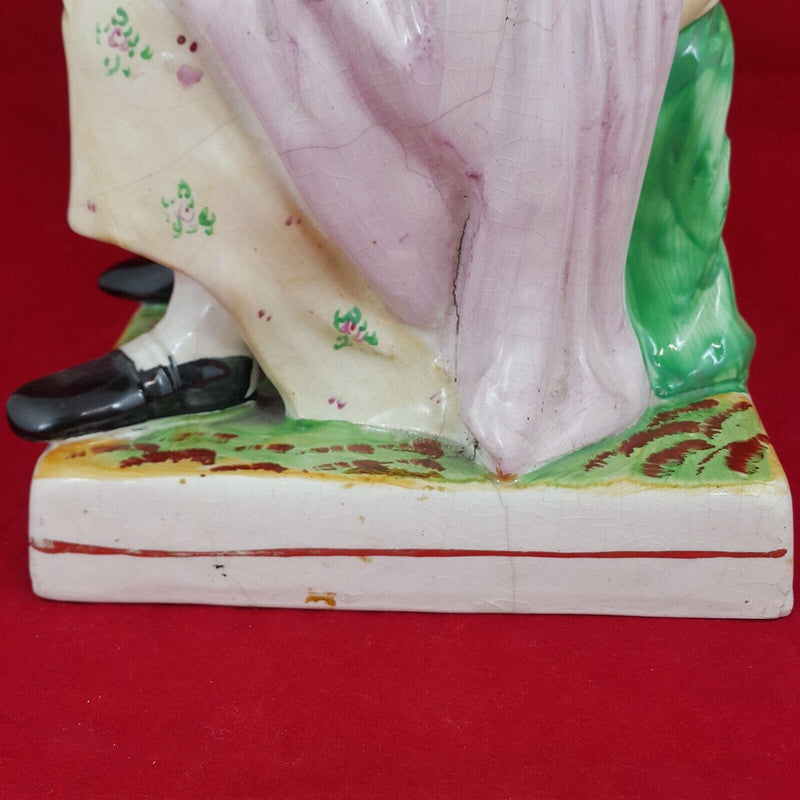 Staffordshire 19th Cent The Cobbler's Wife Nell (Slight Crack) 2.1Kg - STR 5323