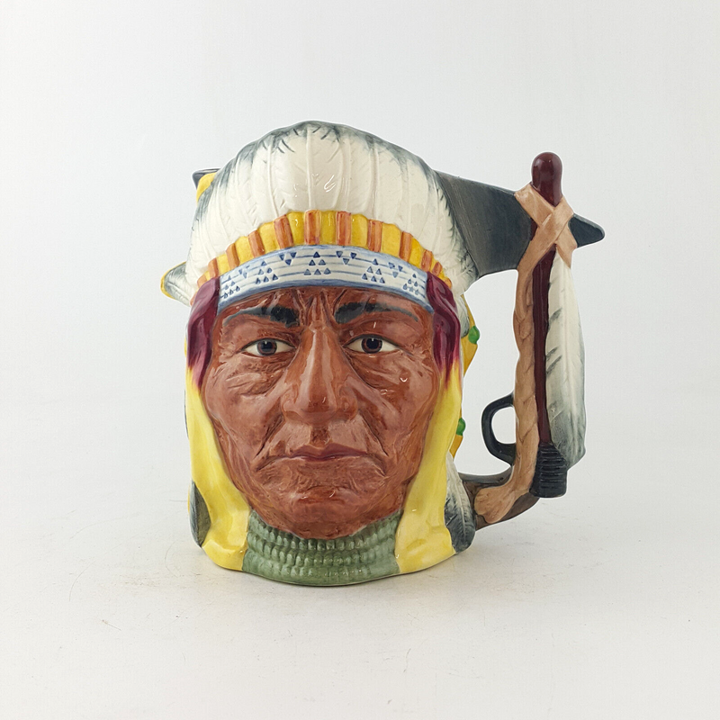 Royal Doulton - Chief Sitting Bull & George Armstrong Custer D6712 – RD 2407