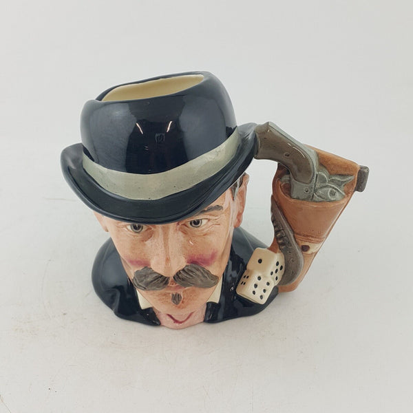 Royal Doulton Character Jug Odd Size - Doc Holliday D6731 – RD 2414