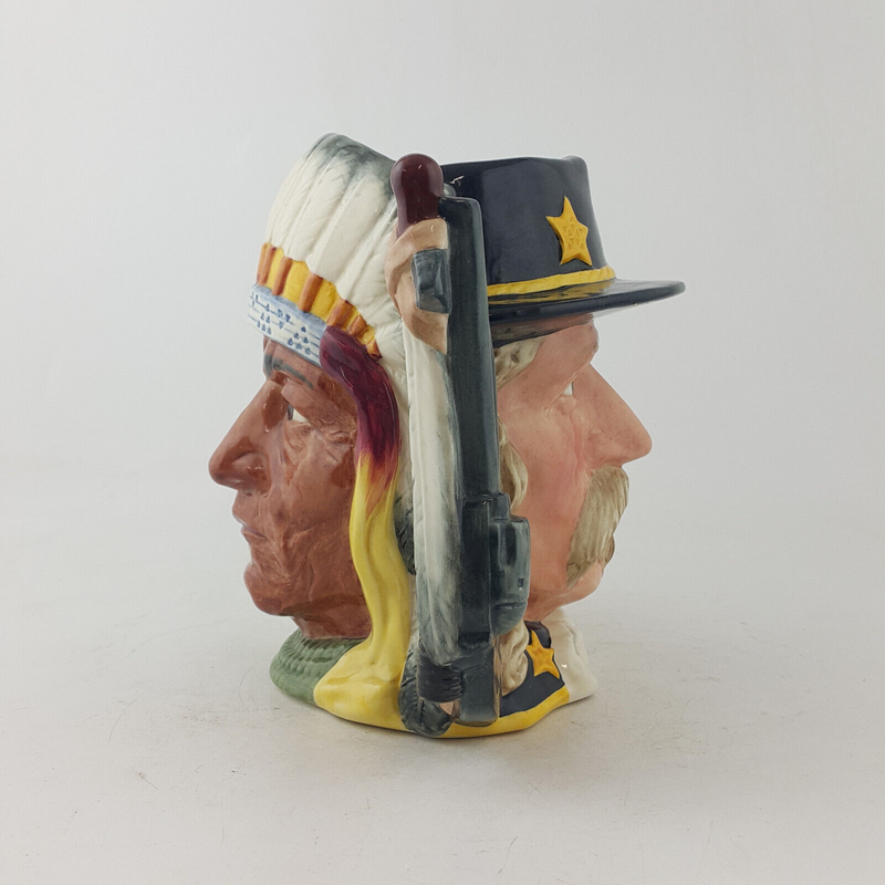 Royal Doulton - Chief Sitting Bull & George Armstrong Custer D6712 – RD 2407