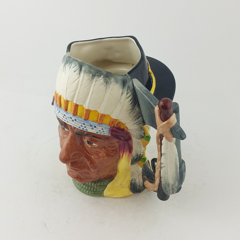 Royal Doulton - Chief Sitting Bull & George Armstrong Custer D6712 – RD 2407