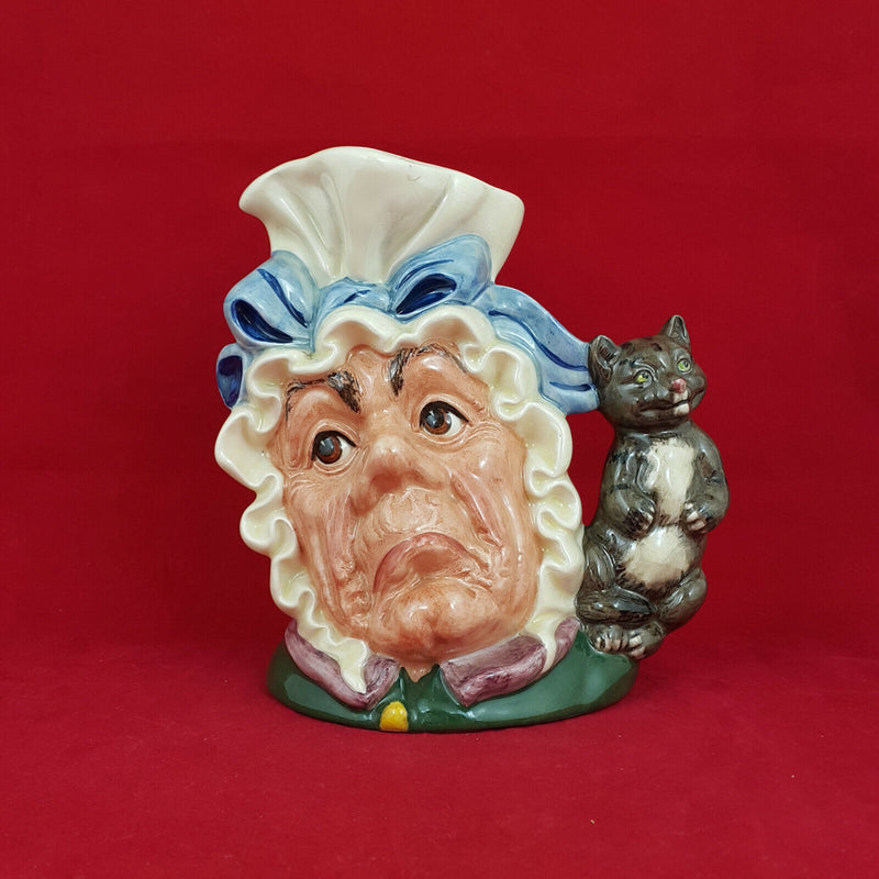 Royal Doulton Character Jug Large - The Cook & the Cheshire Cat D6842 - 411 RD