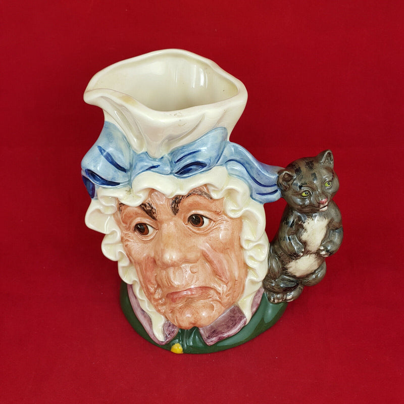 Royal Doulton Character Jug Large - The Cook & the Cheshire Cat D6842 - 411 RD