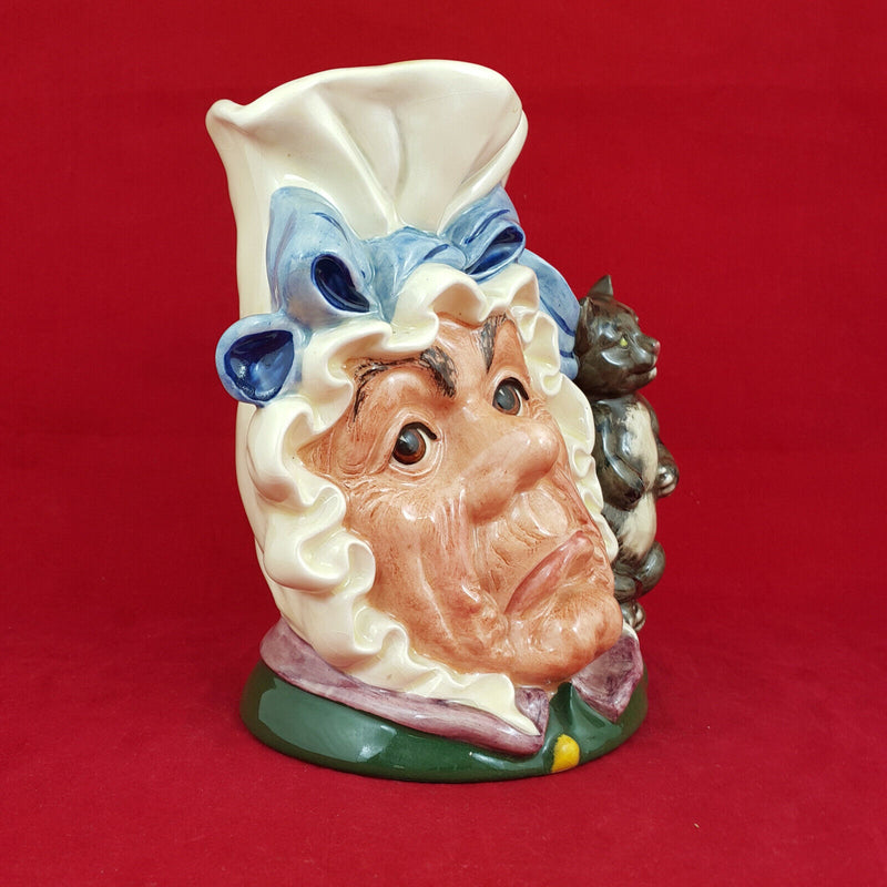 Royal Doulton Character Jug Large - The Cook & the Cheshire Cat D6842 - 411 RD