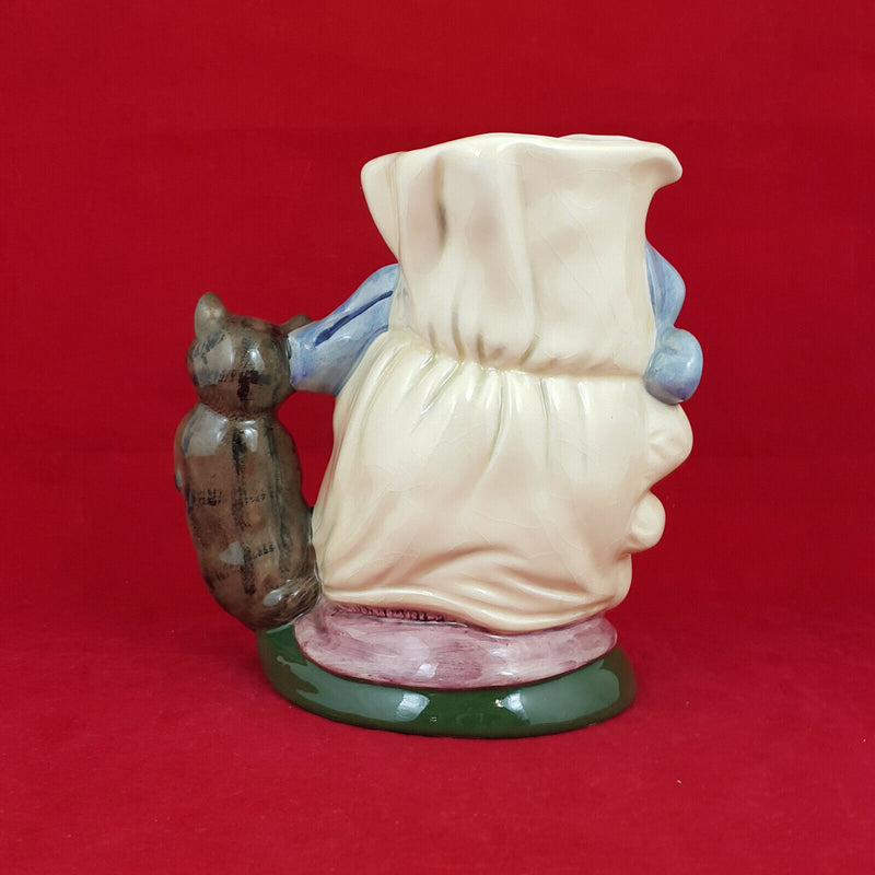 Royal Doulton Character Jug Large - The Cook & the Cheshire Cat D6842 - 411 RD