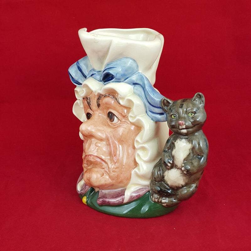 Royal Doulton Character Jug Large - The Cook & the Cheshire Cat D6842 - 411 RD