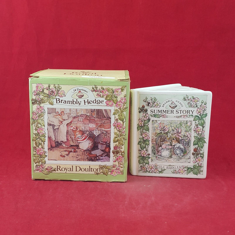 Royal Doulton Brambly Hedge Money Box Summer Story - 8605 RD