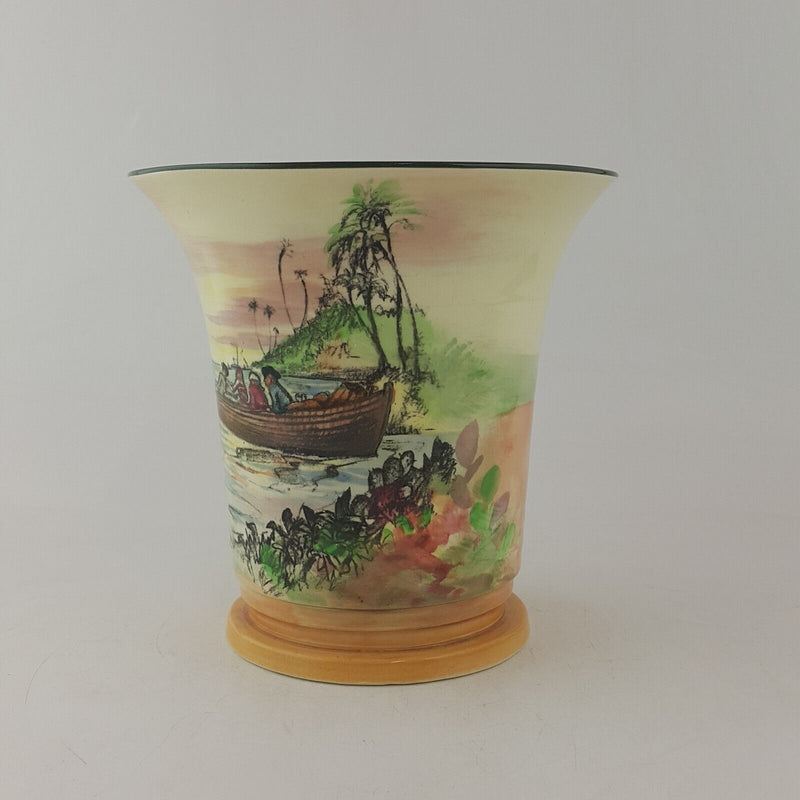 Royal Doulton Captain Smollett Treasure Island Vase - 7826 RD