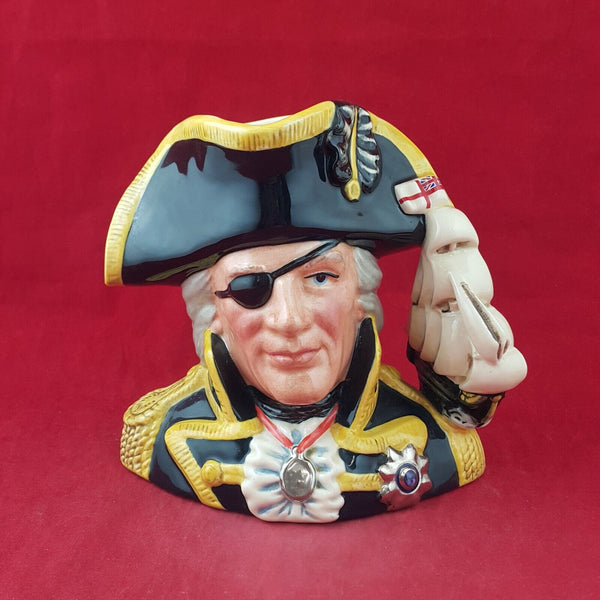 Royal Doulton Character Jug D6932 Vice Admiral Lord Nelson Boxed - 8552 RD