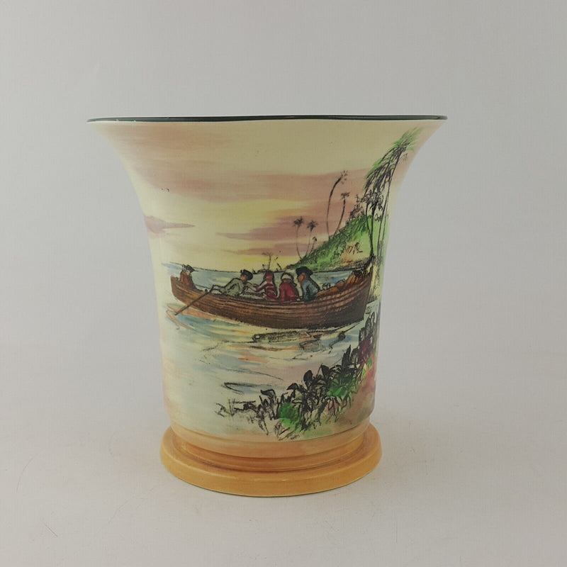 Royal Doulton Captain Smollett Treasure Island Vase - 7826 RD