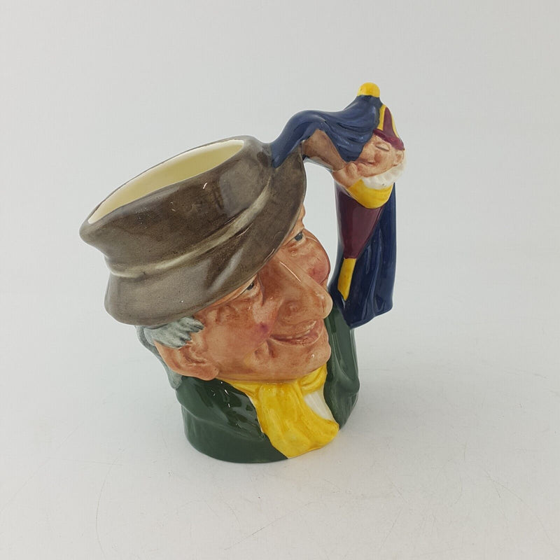 Royal Doulton Small Character Jug D6593 Punch and Judy Man - 7664 RD