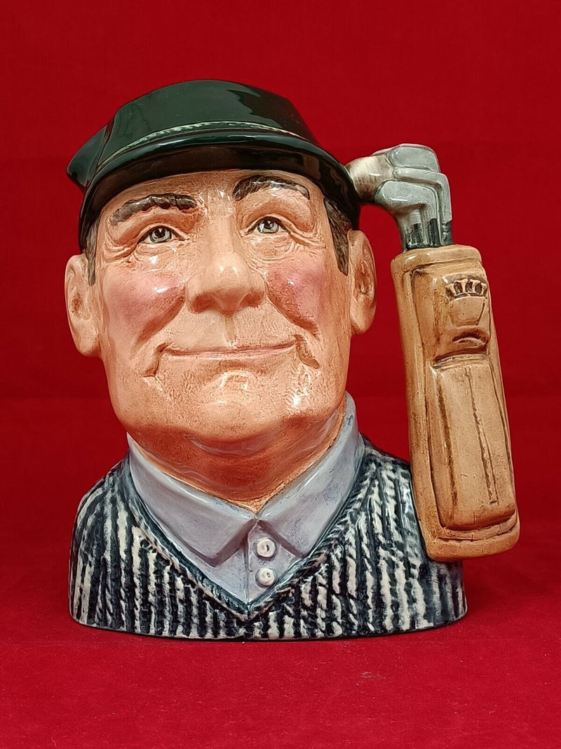 Royal Doulton Golfer - Large Character Jug - D6784 - RD