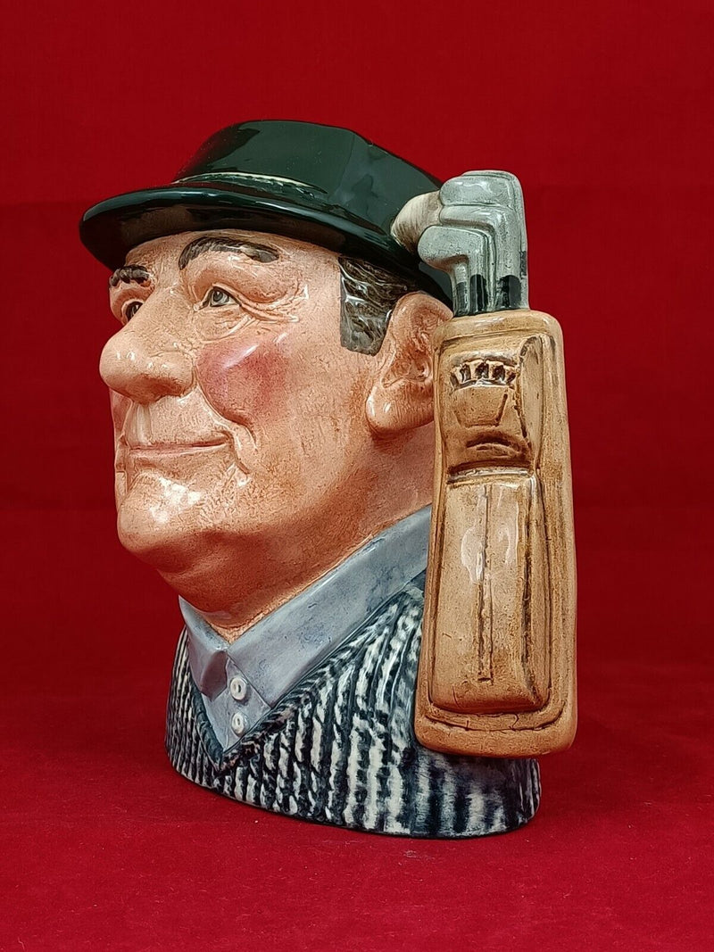 Royal Doulton Golfer - Large Character Jug - D6784 - RD