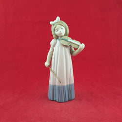 Lladro Nao - Girl With Violin 1034 - L/N 1431