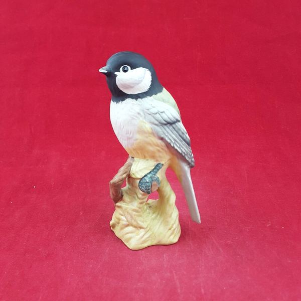 Beswick Black Capped Chicadee 2189 Matt (Chipped) - 7263 BSK