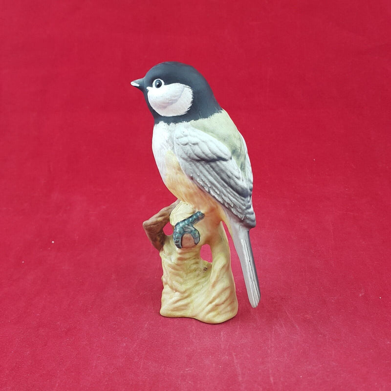 Beswick Black Capped Chicadee 2189 Matt (Chipped) - 7263 BSK