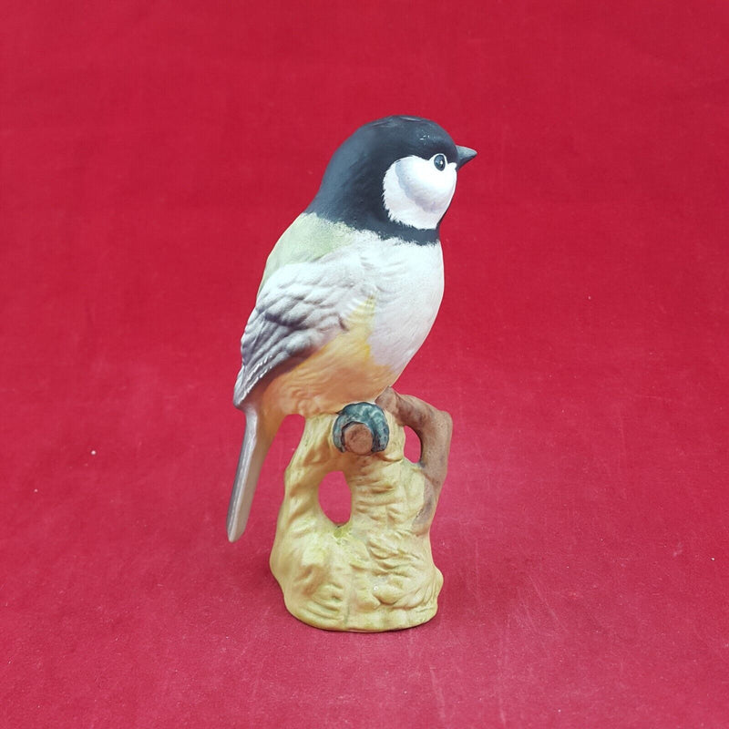 Beswick Black Capped Chicadee 2189 Matt (Chipped) - 7263 BSK