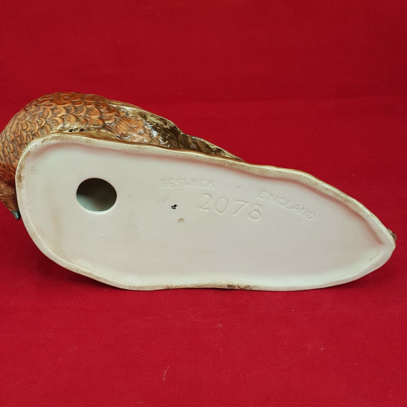 Beswick Pheasant (Pair) Model 2078 - BSK 5296