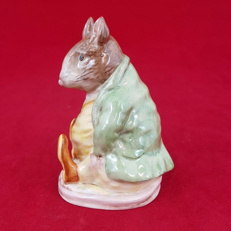 Beswick Beatrix Potter Figurine - Samuel Whiskers Purple Stamp - 6177 BSK