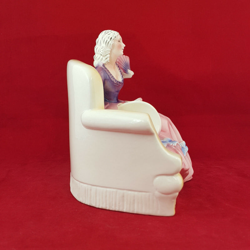 Katzhutte Porcelain Figure - Lady Sitting On A Couch 266 - NA 923