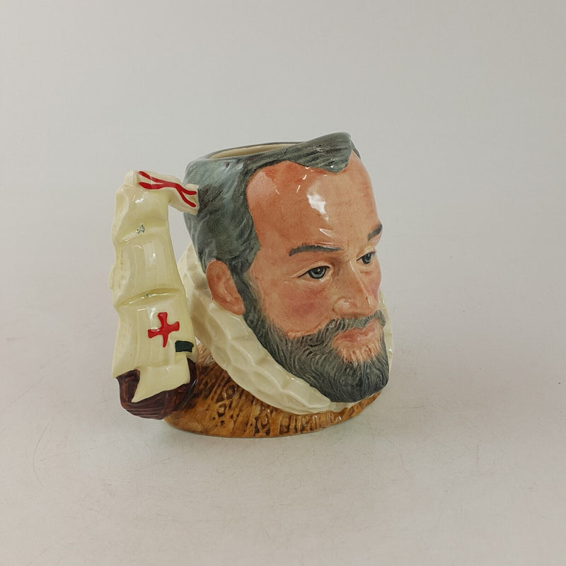 Royal Doulton Small Character Jug D6822 - Armada King Phillip of Spain - RD7518