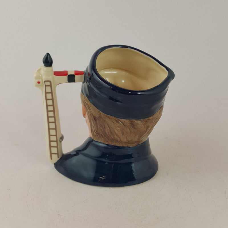 Royal Doulton Small Character Jug D6823 - Engine Driver - RD 7517