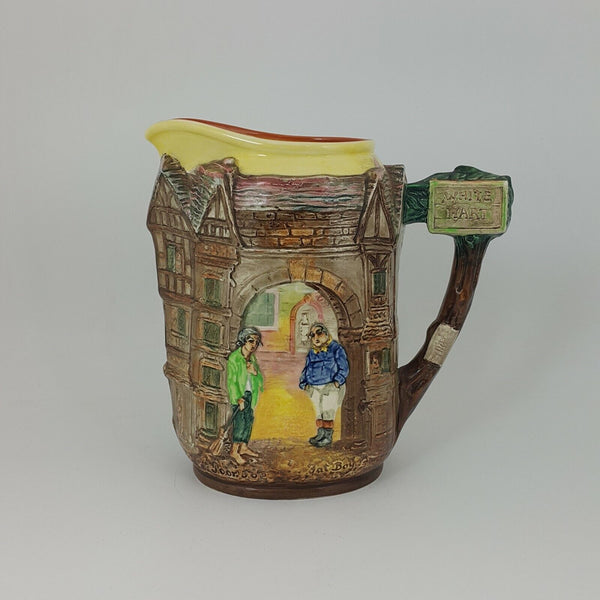 Royal Doulton Dickens Ware Relief Jug D6394 - Fat Boy & Poor Jo -  RD 5868