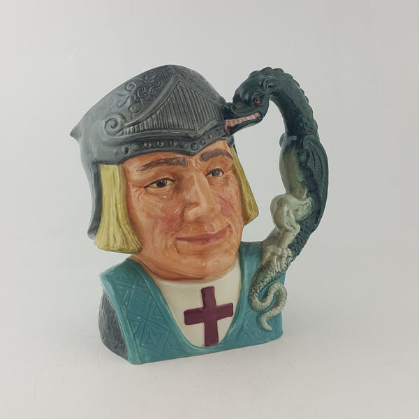 Royal Doulton Large Character Jug D6618 St George - RD 7652