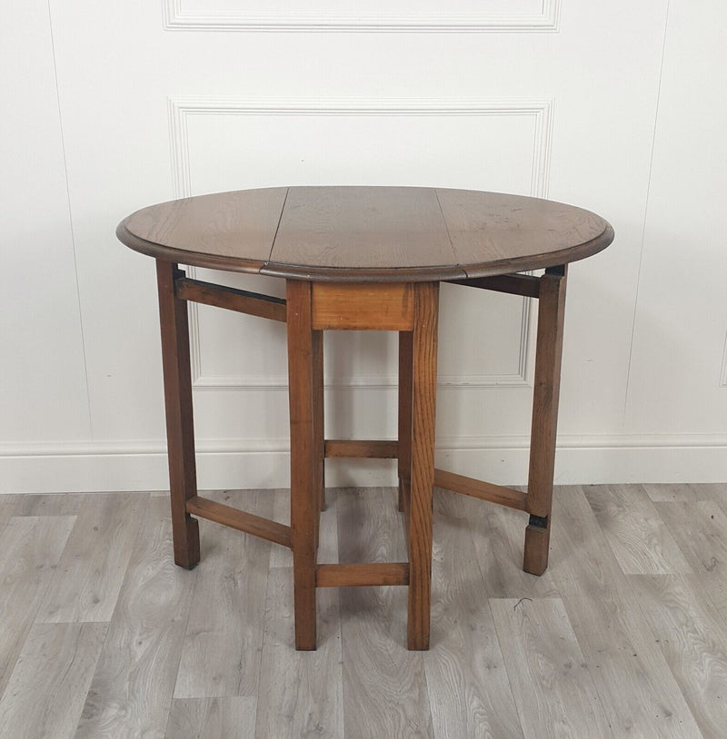 Vintage Wooden Gateleg Table - F347