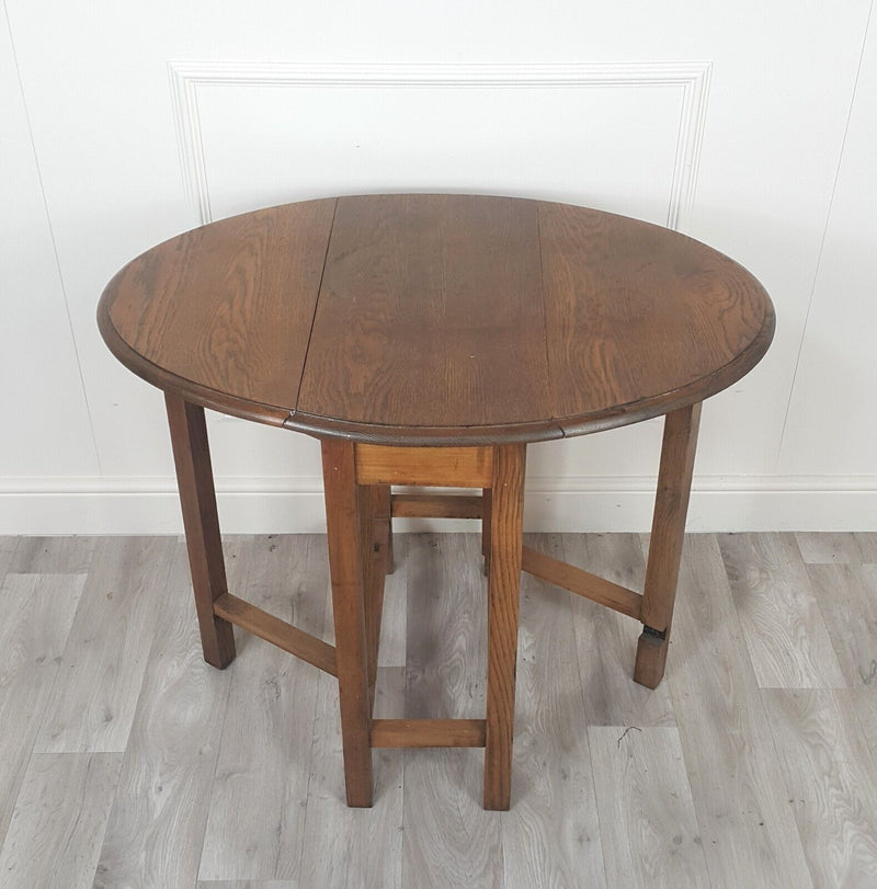 Vintage Wooden Gateleg Table - F347