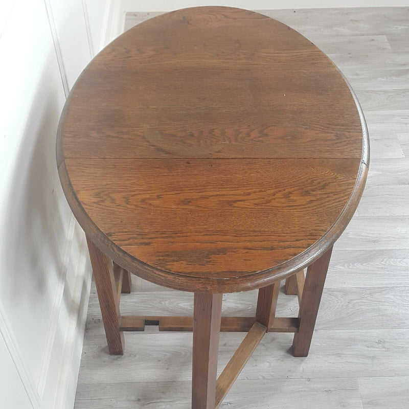 Vintage Wooden Gateleg Table - F347