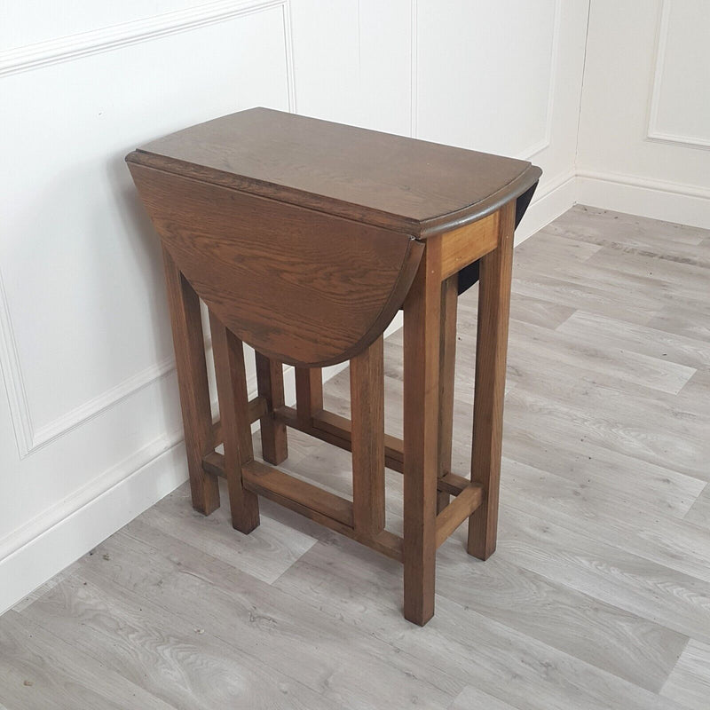 Vintage Wooden Gateleg Table - F347