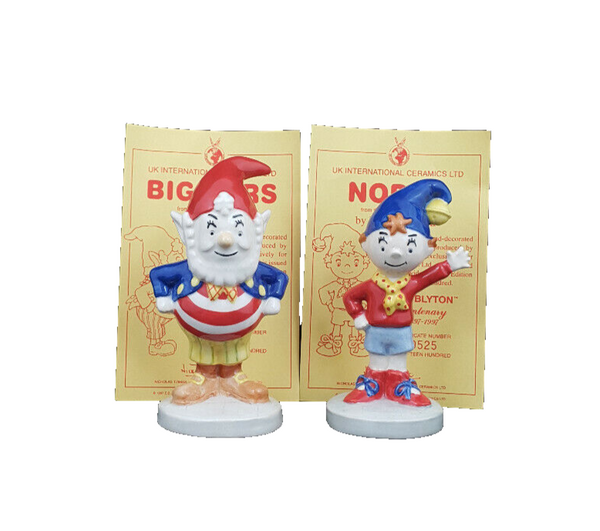 Royal Doulton Figurines Big Ears & Noddy With CoA's