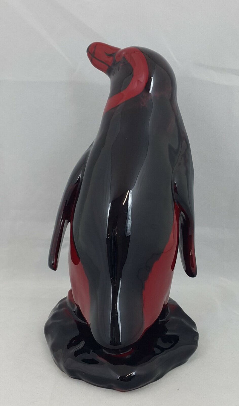 Royal Doulton Rouge Flambe Peruvian Penguin Head Raised Model No. 1287 - Scratch