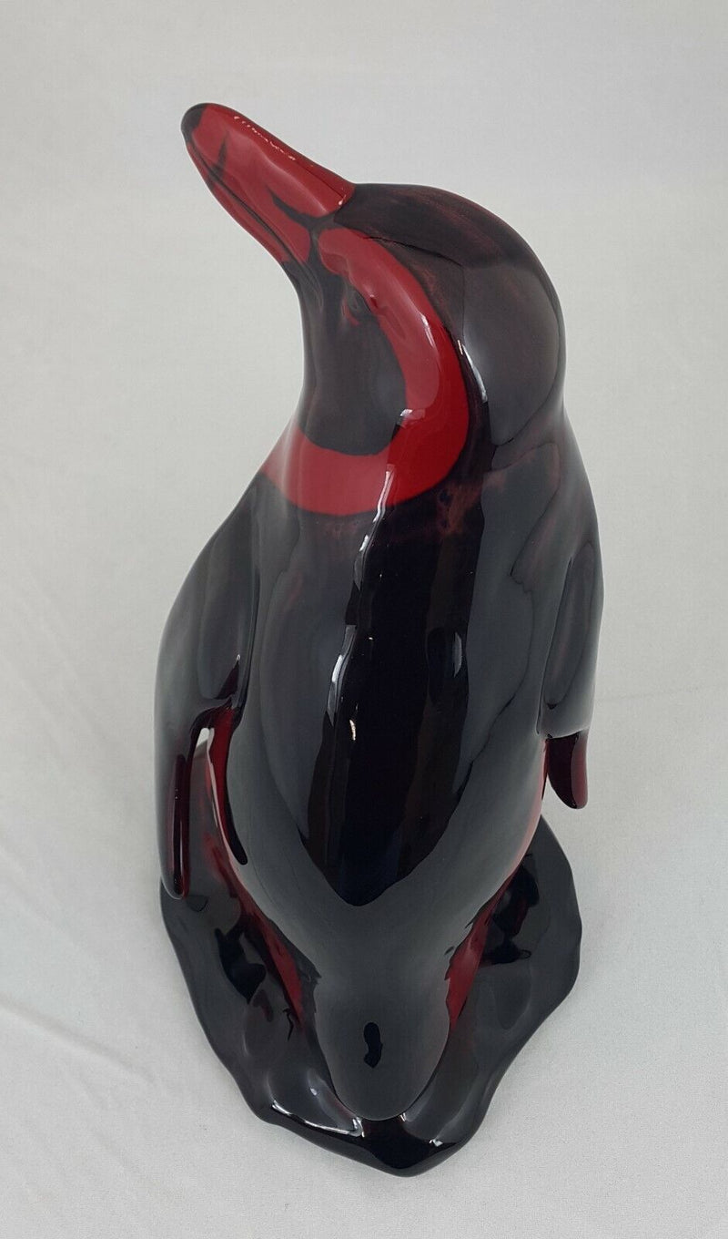 Royal Doulton Rouge Flambe Peruvian Penguin Head Raised Model No. 1287 - Scratch