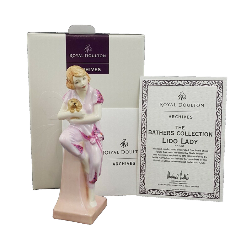 Royal Doulton Figurine Lido Lady HN4247 With CoA - Boxed