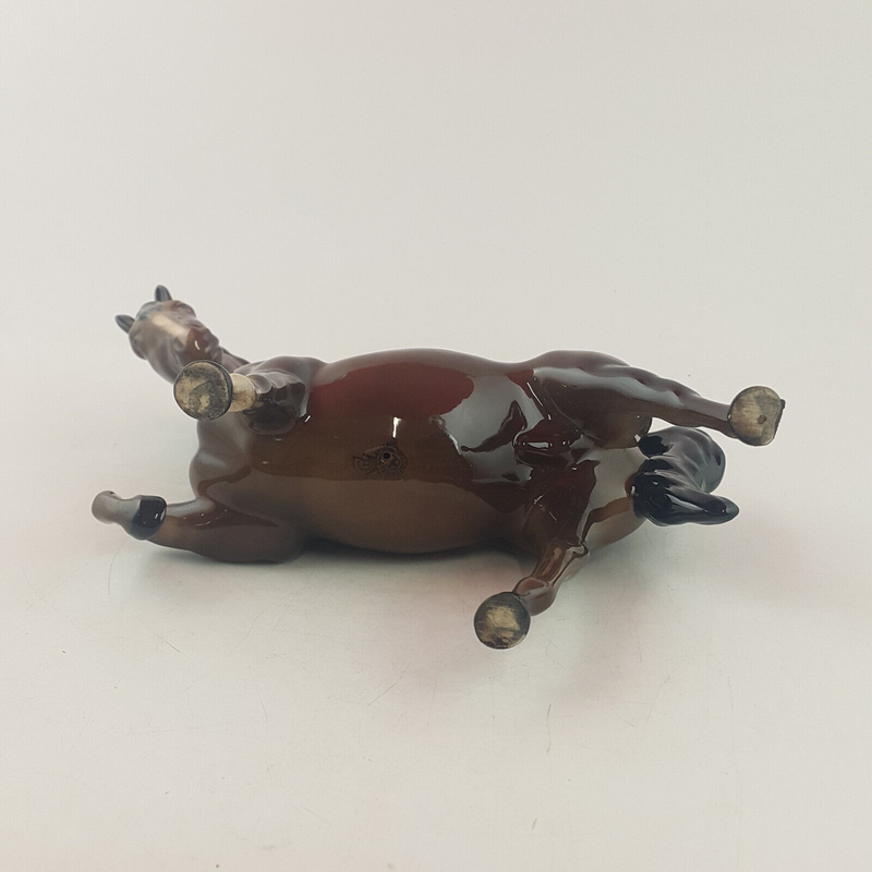 Royal Doulton Horses - Head Tucked Leg Up Stallion DA51 - RD 3634