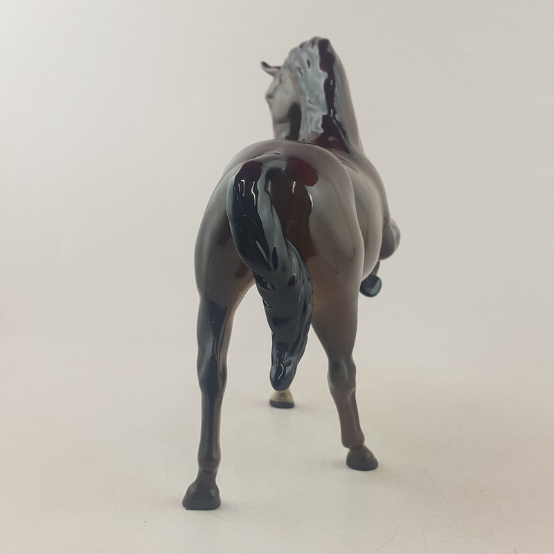 Royal Doulton Horses - Head Tucked Leg Up Stallion DA51 - RD 3634