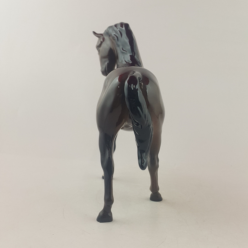 Royal Doulton Horses - Head Tucked Leg Up Stallion DA51 - RD 3634