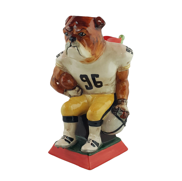 Kevin Francis Character Jug - Bulldog Footballer - OA 1291